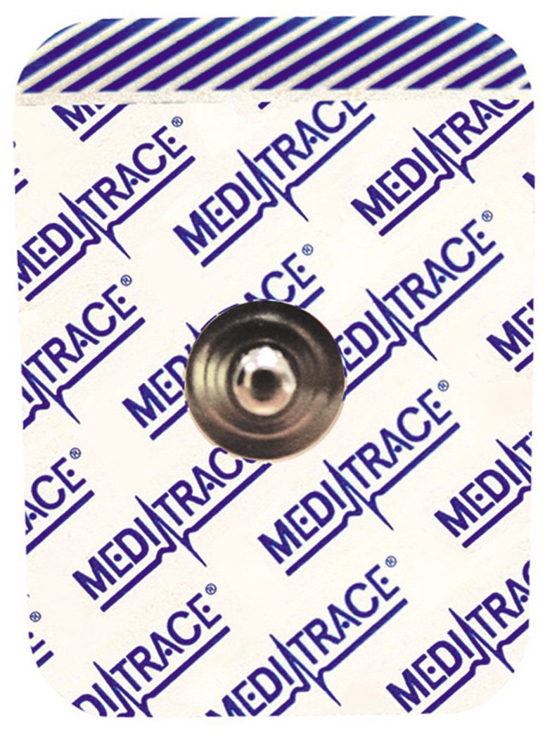 Electrode ECG Monitoring Electrode Foam Backing Non-Radiolucent Snap Connector 50 per Pack (50/BG 20BG/CS) by Cardinal  ID 22450